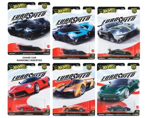 Hot Wheels 1:64 Car Culture 2025 L Case - Hw Euro Speed - Diecast
