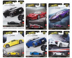 Hot Wheels 1:64 Car Culture 2025 N Case - Timeless Icons Assortment - Diecast