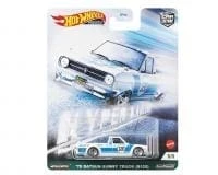 Hot Wheels 1:64 Car Culture Hyper Haulers Datsun Sunny Truck 1975 Solid Pack - Diecast