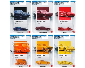 Hot Wheels 1:64 Pantone A Assortment 2025 - Diecast