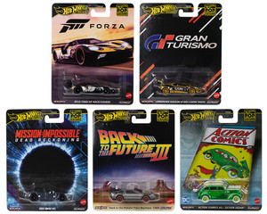 Hot Wheels 1:64 Pop Culture L Case 2025 Assortment - Diecast