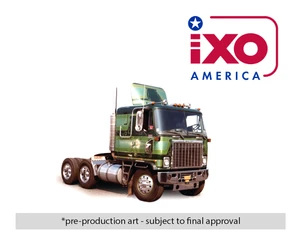 Ixo Models 1:64 Gmc Astro 95 - Green - Diecast