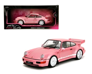 Jada 1:18 Porsche 911 Carrera Rs (964) - Metallic Pink - Pink Slips - Diecast