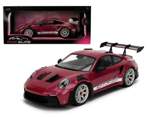 Jada 1:18 Porsche 911 Gt3 Rs - Metallic Cabernet - Pink Slips Wave 6 - Diecast