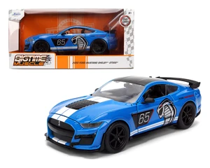 Jada 1:24 2020 Ford Mustang Shelby Gt500 - Blue - Bigtime Muscle - Diecast