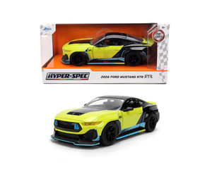 Jada 1:24 Ford Mustang Rtr 2026 - Yellow Black - Hyper-spec - Diecast