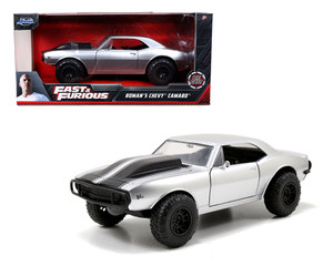 Jada 1:24 Romans Chevrolet Camaro Off-road - Silver - Fast & Furious - Diecast