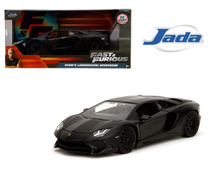 Jada 1:24 Shaws Lamborghini Aventador - Black - Fast & Furious - Diecast