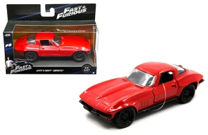 Jada 1:32 Lettys Chevrolet Corvette - Red- Fast & Furious 8 - Diecast