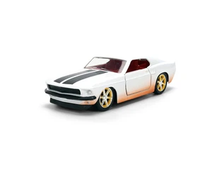 Jada 1:32 Romans 1969 Ford Mustang - Dirty Version - White - Fast & Furious 25 Year Anniversary - Diecast