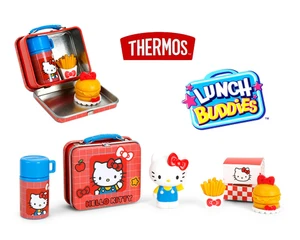 Jada 2" Lunch Buddies Thermos Sanrio Wave 1 Assortment - Blind Boxes - Diecast