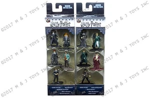 Jada Nano Metalfigs - Harry Potter 5 Pack Figure Collectors Sets (2 Assortments) - Diecast