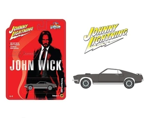 Johnny Lightning 1:64 1969 Ford Mustang Mach 1 John Wick - Pop Culture 2024 - Diecast