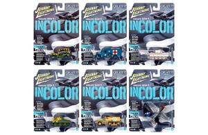 Johnny Lightning 1:64 Military 2019 - Release 1 - Version B Assortment (6 Styles) (the Greatest Generation) - Diecast