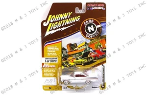 Johnny Lightning 1:64 Muscle Cars Usa 2018 Release 1 Version B - 1959 Chevrolet Impala (snowcrest White) - Diecast