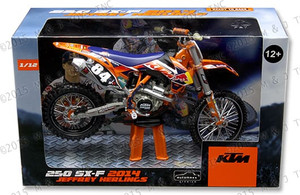 Joy City 1:12 Ktm 250 Sx-f 2014 Jeffrey Herlings #84 - Diecast