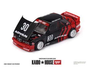 Kaido House X Mini Gt 1:64 Bmw M3 Kaido Works Advan - Black/red - Diecast