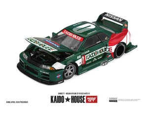 Kaido House X Mini Gt Nissan Skyline Gt-r (r32) Khtc V1 - Green - Diecast