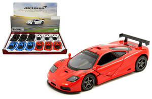 Kinsmart 1:34 1995 Mclaren F1 Gtr 5" - Display Tray Set Of 12 - Diecast