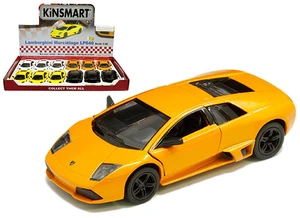 Kinsmart 1:36 Lamborghini Murcielago Lp640 5" - Display Tray Set Of 12 - Diecast
