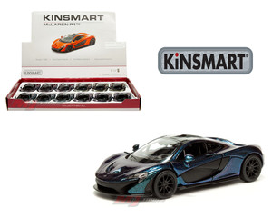 Kinsmart 1:36 Mclaren P1 Color Shift - 4 Colors - Display Tray Box Of 12 - Diecast