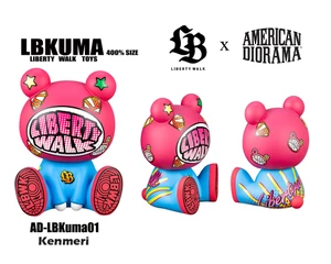 Liberty Walk X American Diorama Figures Lb Kuma 400% 11" Kenmeri Style 01- Limited Edition - Diecast