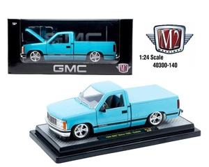M2 Machines 1:24 1988 Gmc Sierra 1500 - Blue - Release 140b - Diecast