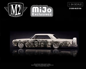 M2 Machines 1:64 2026 Dias De Los Muertos 1964 Chevrolet Impala Ss Hard Top Lowriders - Pearl White - Mijo Exclusives - Diecast