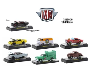 M2 Machines 1:64 Auto Thentics Release 70 2022 ( 6 Assortment) - Diecast
