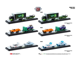 M2 Machines 1:64 Auto-haulers Coca-cola Release Tw35 Assortment - Diecast