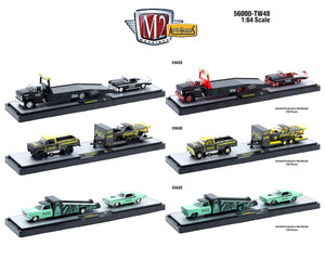 M2 Machines 1:64 Auto-haulers Coca-cola Release Tw48 Assortment - Diecast