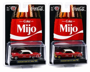 M2 Machines 1:64 Coca Cola  Share A Coke With Mijo 1964 Chevrolet Impala Ss Lowriders - Special Edition - Mijo Exclusives - Diecast