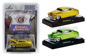 M2 Machines 1:64 Ground Ponders 1949 Ford Mercury - Diecast