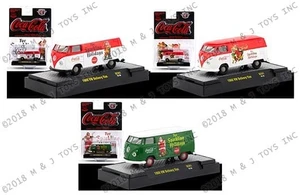 M2 Machines 1:64 Hobby Exclusive - Coca-cola - For Sparkling Holidays Santa Claus 1960 Volkswagen - Diecast