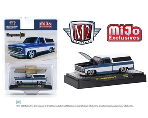M2 Machines 1:64 Mijo Exclusive 1973 Chevrolet Cheyenne W Camper Shell - Diecast