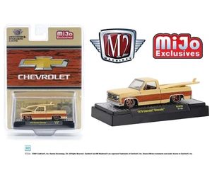 M2 Machines 1:64 Mijo Exclusives 1979 Chevy Silverado Surfboard - Diecast