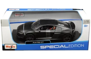 Maisto 1:18 Audi R8 Gt (stealth Black) - Special Edition - Diecast