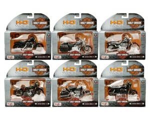 Maisto 1:18 Harley-davidson Series 41 Assortment - Motorcycles - Diecast