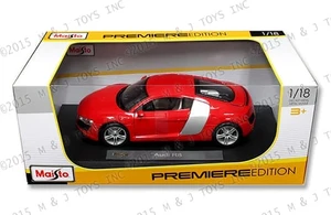Maisto 1:18 Premiere Edition Audi R8 - Diecast