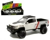 Maisto 1:24 Display Tray - Design Custom Shop - 2017 Chevrolet Colorado White - Diecast
