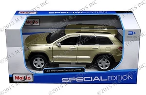 Maisto 1:24 W/b - Special Edition - 2011 Jeep Grand Cherokee Laredo (gold) - Diecast