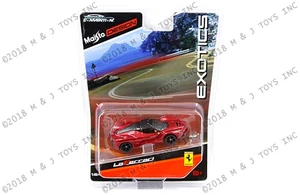 Maisto 1:64 Exotics - Ferrari Laferrari (red With Black Wheels) - Diecast