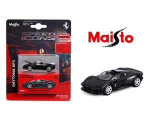 Maisto 1:64 Speed Icons Ferrari Daytona Sp3 - Black - Diecast