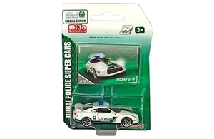 Majorette 1:64 Dubai Police Super Cars - Nissan Gt-r (r35) - Mijo Exclusives - Diecast