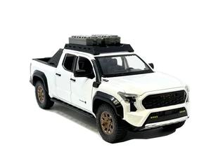 Mijo Exclusives 1:24 2024 Toyota Tacoma Trailhunter Edition - White - Limited Edition - Diecast