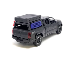 Mijo Exclusives 1:24 2024 Toyota Tacoma Trd Off-road Edition - Black - Diecast