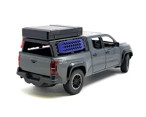 Mijo Exclusives 1:24 2024 Toyota Tacoma Trd Off-road Edition - Grey - Limited Edition - Diecast