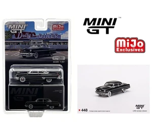 Mini Gt 1:64 1954 Lincoln Capri Black - Mijo Exclusive Usa New Tooling - Diecast