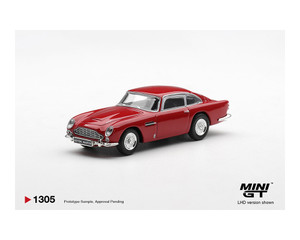 Mini Gt 1:64 Aston Martin Db5 - Fiesta Red - Limited Edition - Diecast