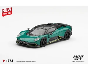 Mini Gt 1:64 Aston Martin Valhalla Podium Green - Limited Edition - Diecast